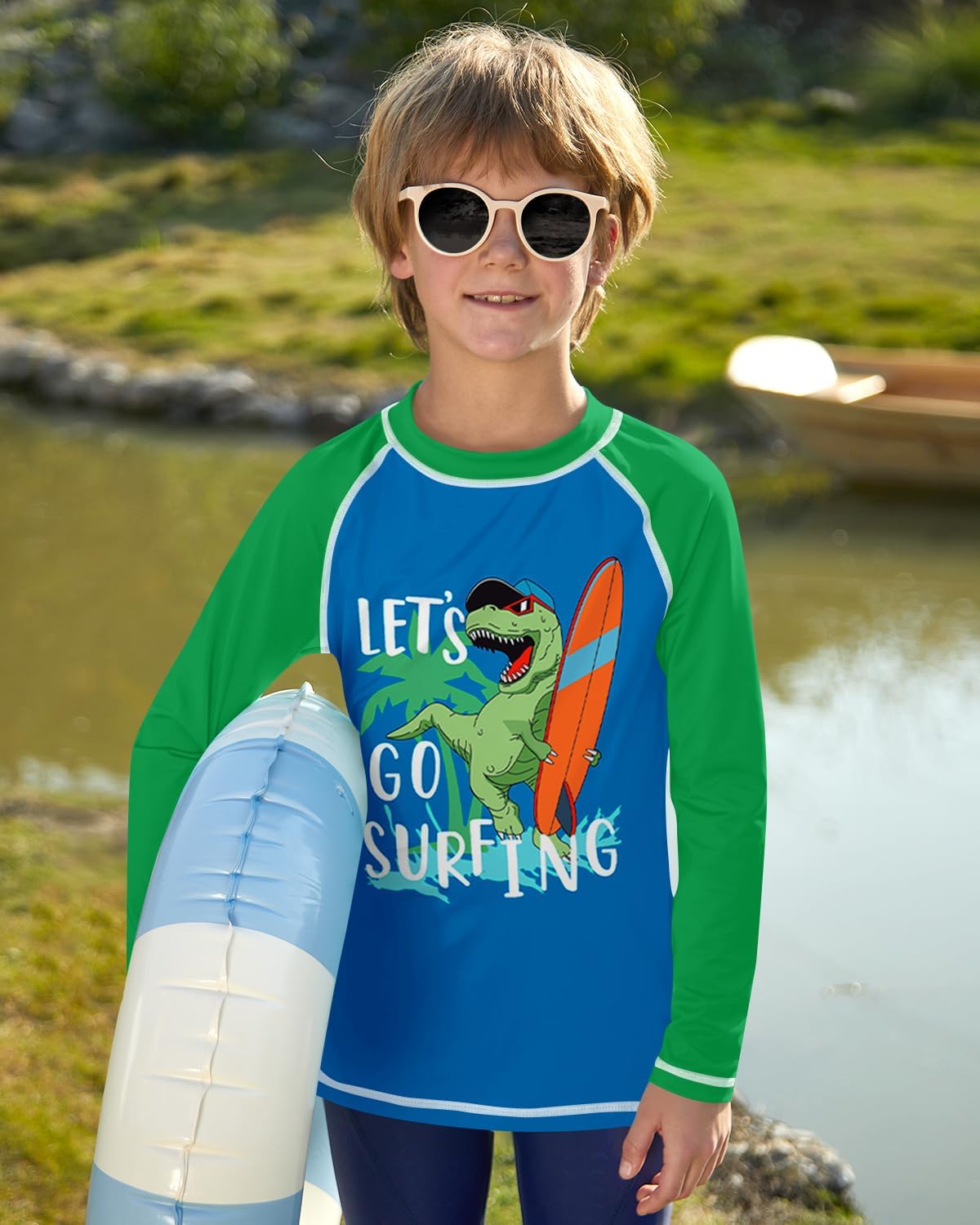Thumbnail 1 de BesserBay Kinder UV Shirt Lange Ärmel Rashguard – schneller Trockner, UV-Schutz 50+ (110–160)