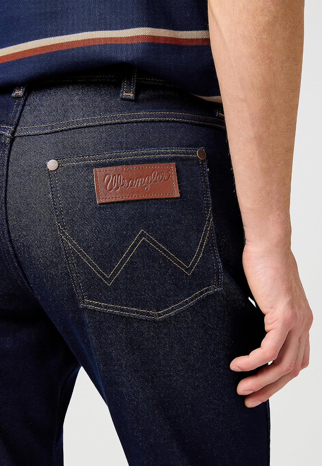 Detalle de Wrangler Men's Larston Slim Jeans