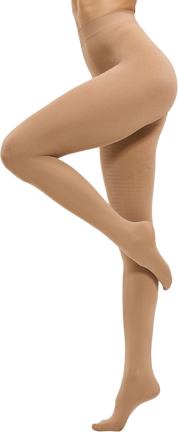 Thumbnail 6 de CozyWow Collant da donna semi solido opaco 80D – comfort quotidiano con design resistente