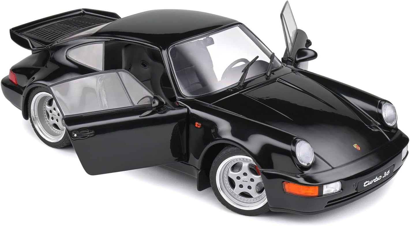 Thumbnail 6 de Solido Porsche 911 (964) Turbo 3.6 1993 – metalowy model 1:18, czarny