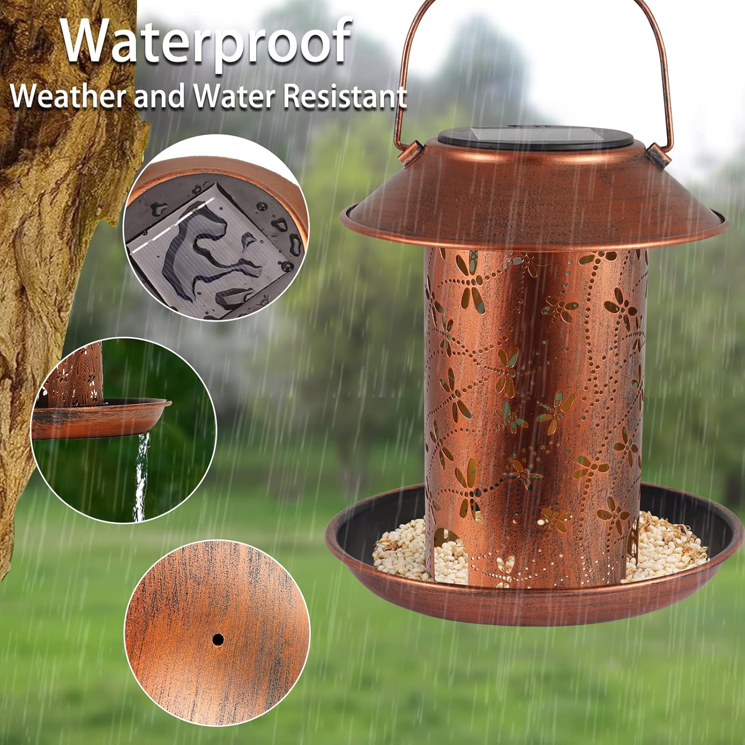 Thumbnail 4 de Dragonfly Solar Lantern, 🌲