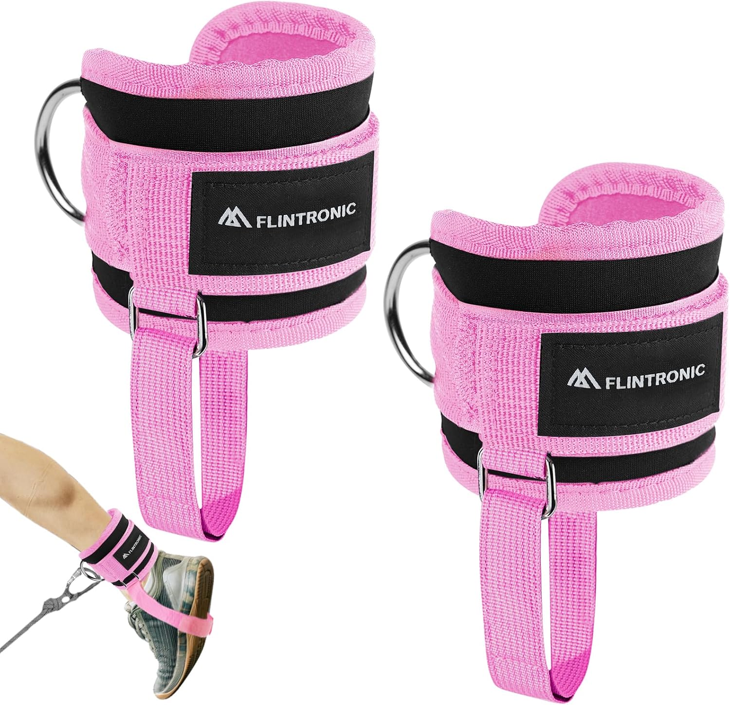 Thumbnail 4 de Flintronic Ankle Straps Adjustable Neoprene 1️⃣ 🏋