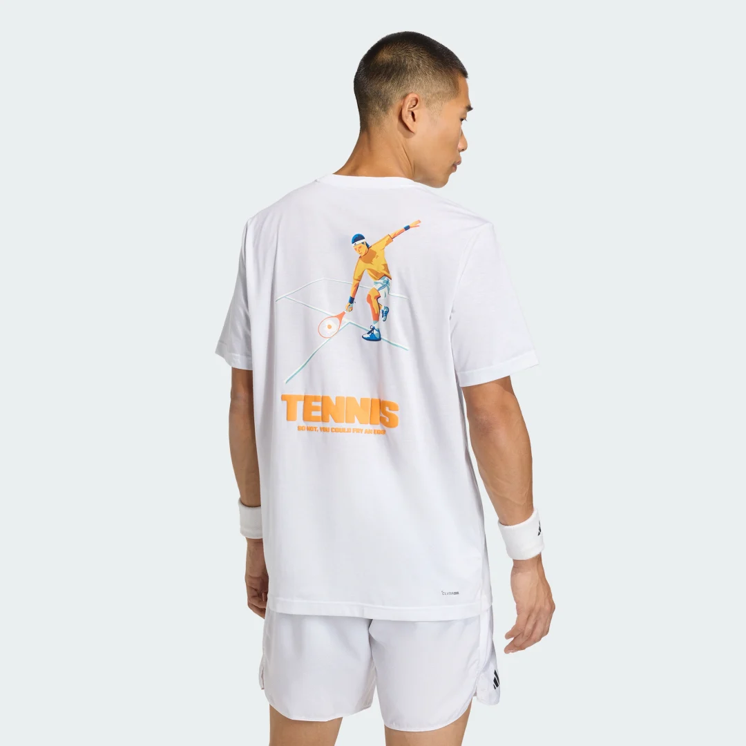 Thumbnail 1 de Camiseta estampada de tennis Hot Egg de Adidas