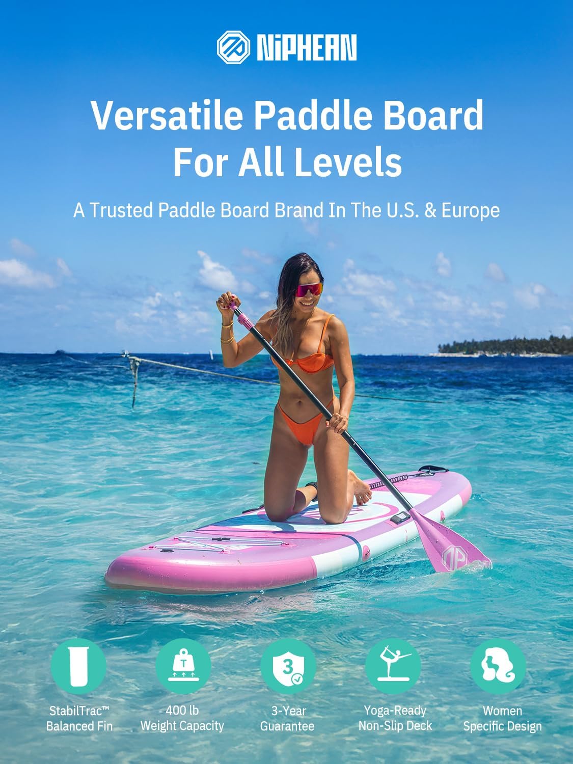 Detalle de Niphean 10' Ultra-Light Inflatable SUP