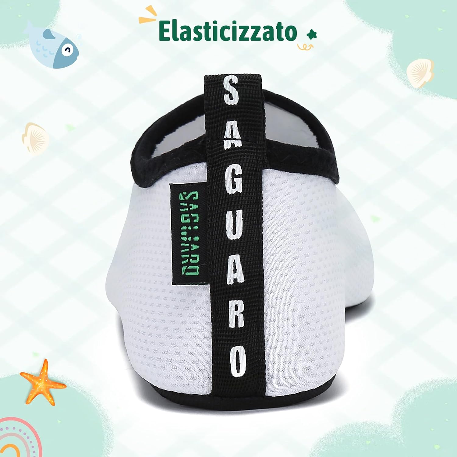 Detalle 2 de SAGUARO scarpette da scoglio per sport acquatici