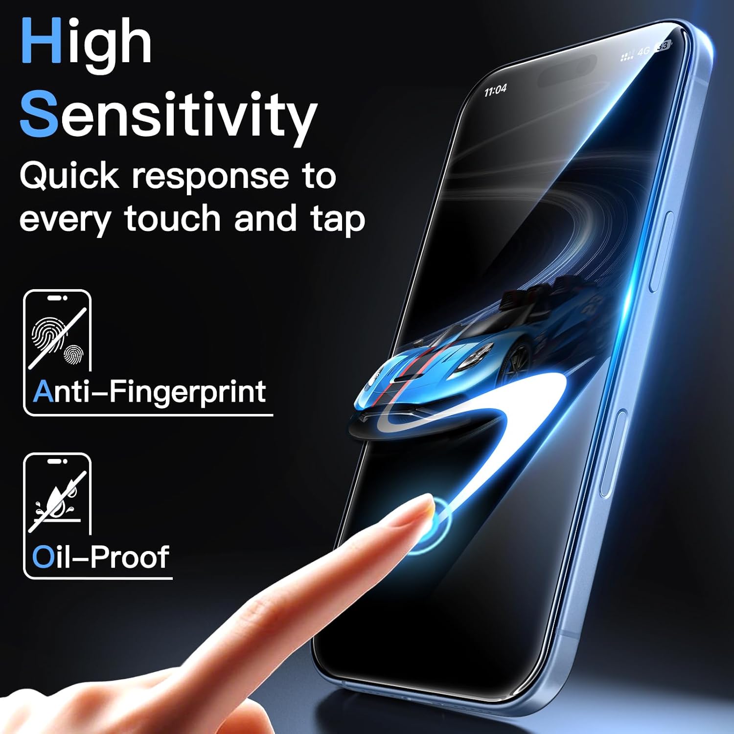 Thumbnail 5 de JETech Screen Protector for iPhone 17 6.3-Inch