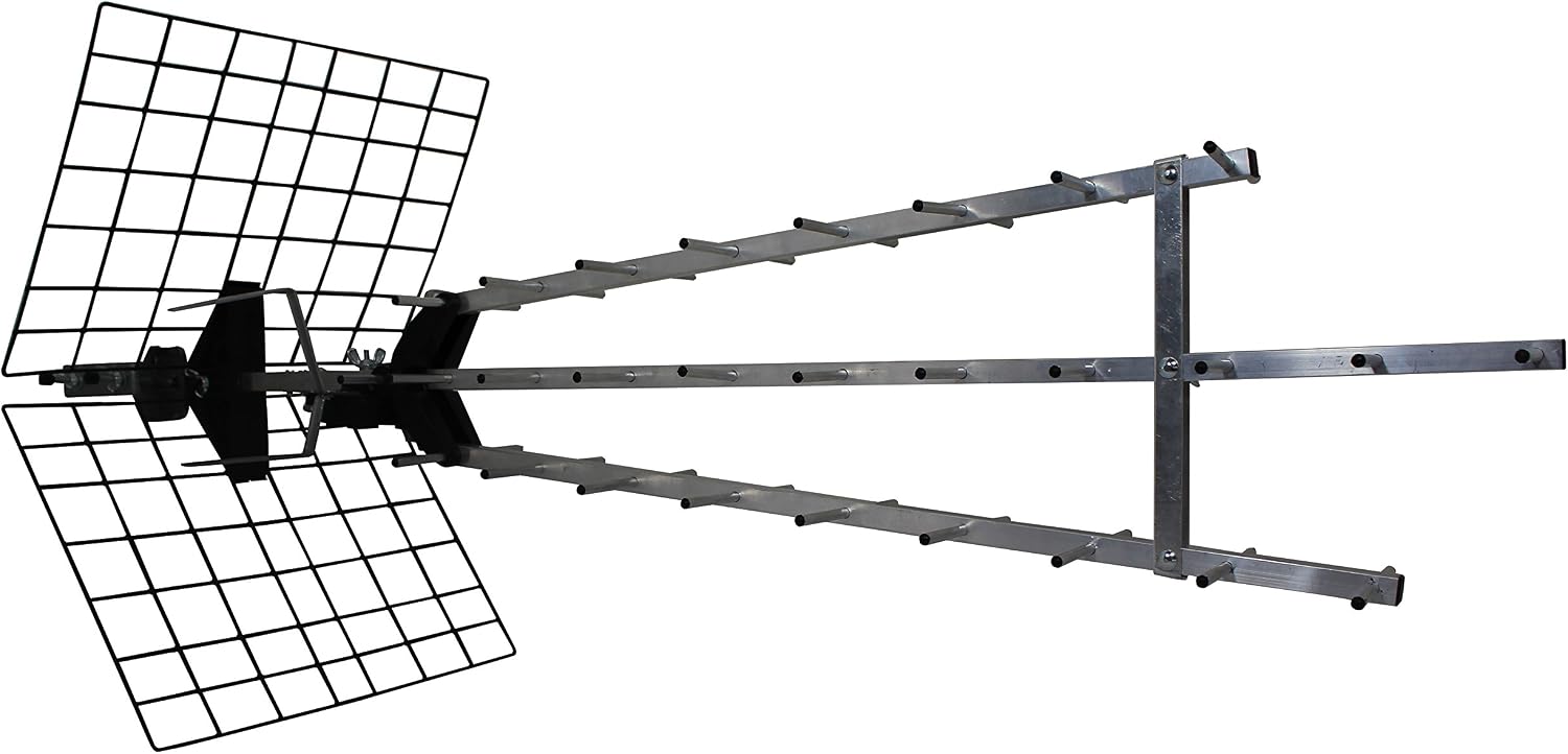 Detalle de METRONIC 415044 – antena zewnętrzna UHF z filtrem 4G, aluminiowa 26 dB