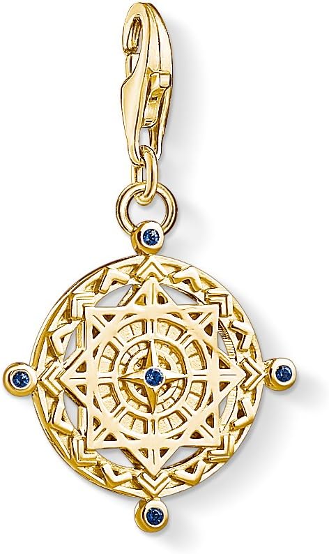 Thumbnail 2 de THOMAS SABO Charm Club Original Charm mit Karabinerhaken aus 925er Sterlingsilber (Sun, Luna, Star)