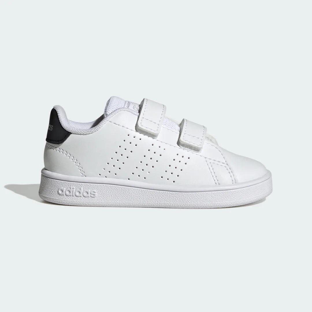 Detalle de Adidas Advantage Lifestyle Court Two Hook-and-Loop: zapatilla casual con velcro para uso diario