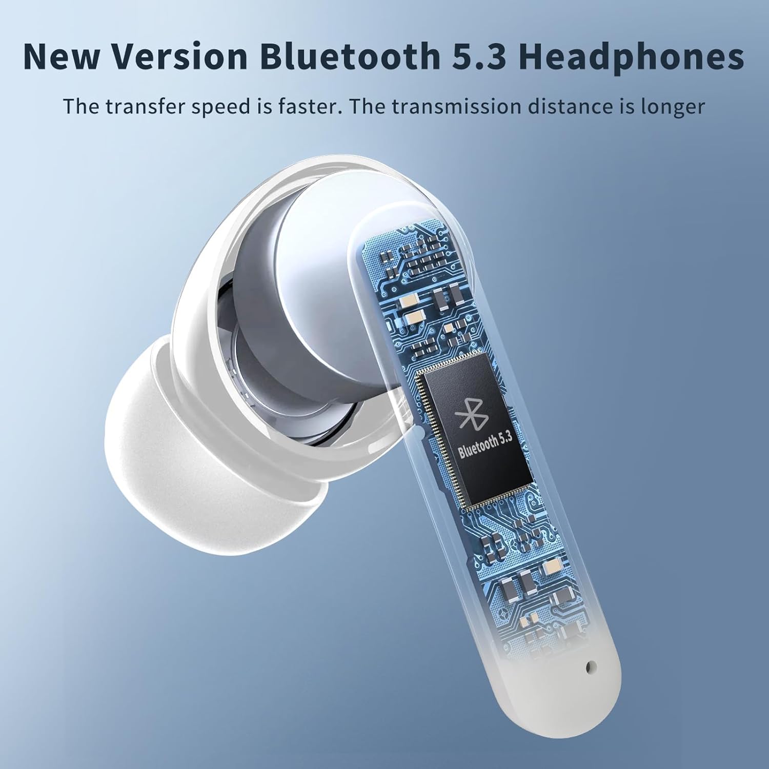 Thumbnail 6 de Wireless Earbuds with Bluetooth 5.3, ENC Noise Reduction and 40H Playtime