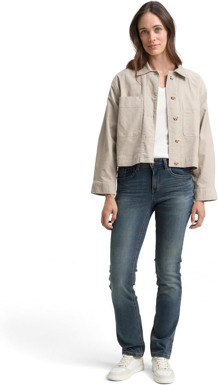 Thumbnail 1 de TOM TAILOR Damen Alexa Straight Jeans im Five-Pocket-Style