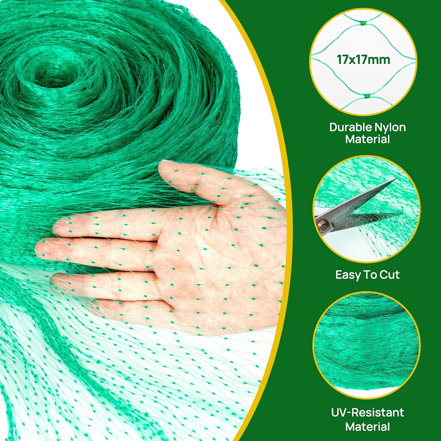 Detalle 2 de Green Garden Netting 4m x 12m