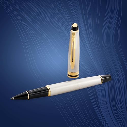 Thumbnail 4 de Waterman Expert roller, elegante acero inoxidable y oro ✒