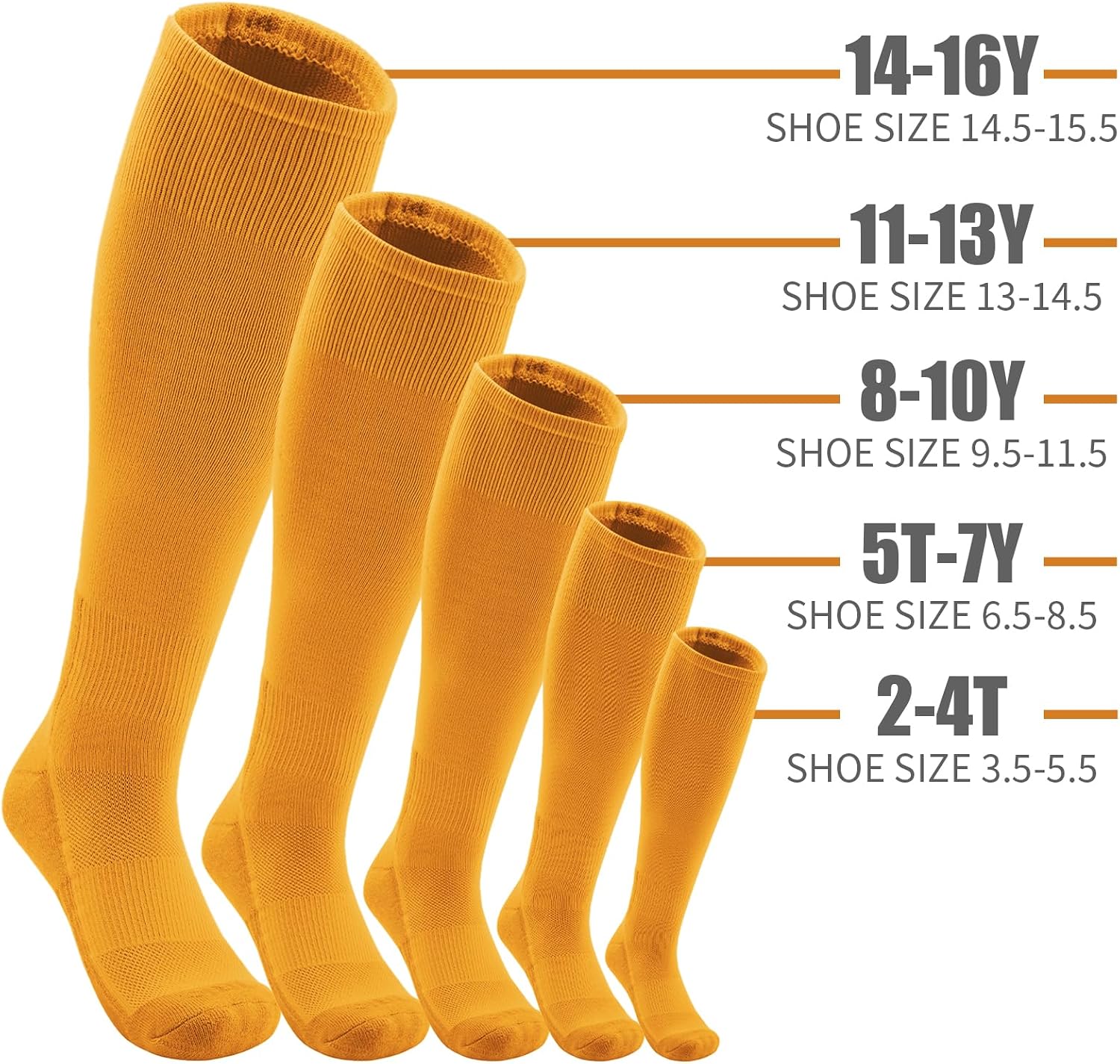 Detalle de QBK Kids Baseball Socks and Belt Set, Sizes 2T–16Y