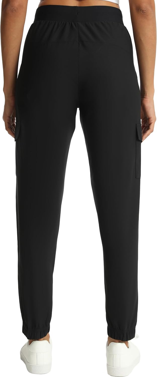 Detalle 2 de Rrosseyz Women's Cargo Hiking Pants with 4 Pockets, Quick-Dry Water-Resistant Fabric