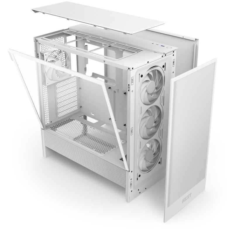 Thumbnail 3 de NZXT H5 Flow RGB 2024, caja E-ATX