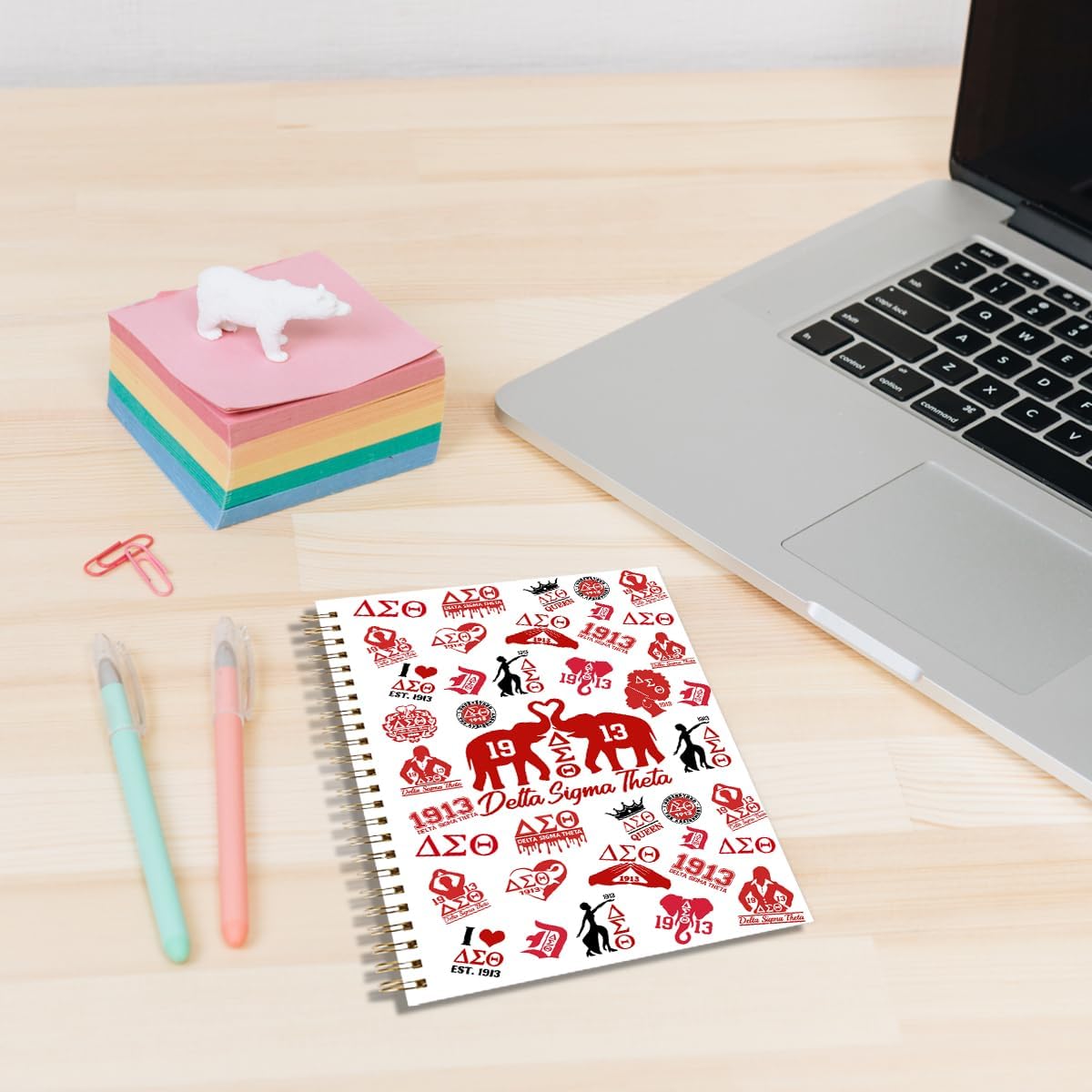 Detalle de LONGXIN Spiral Notebook, 80 Pages