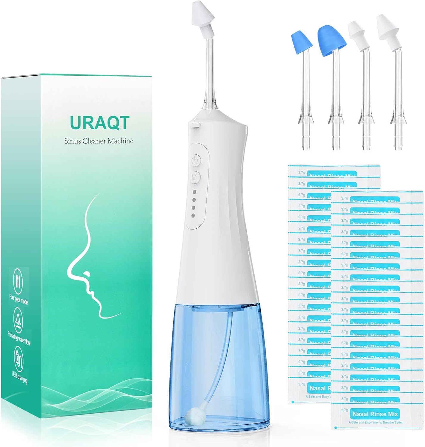 Thumbnail 3 de URAQT Sal Lavado Nasal 120pcs
