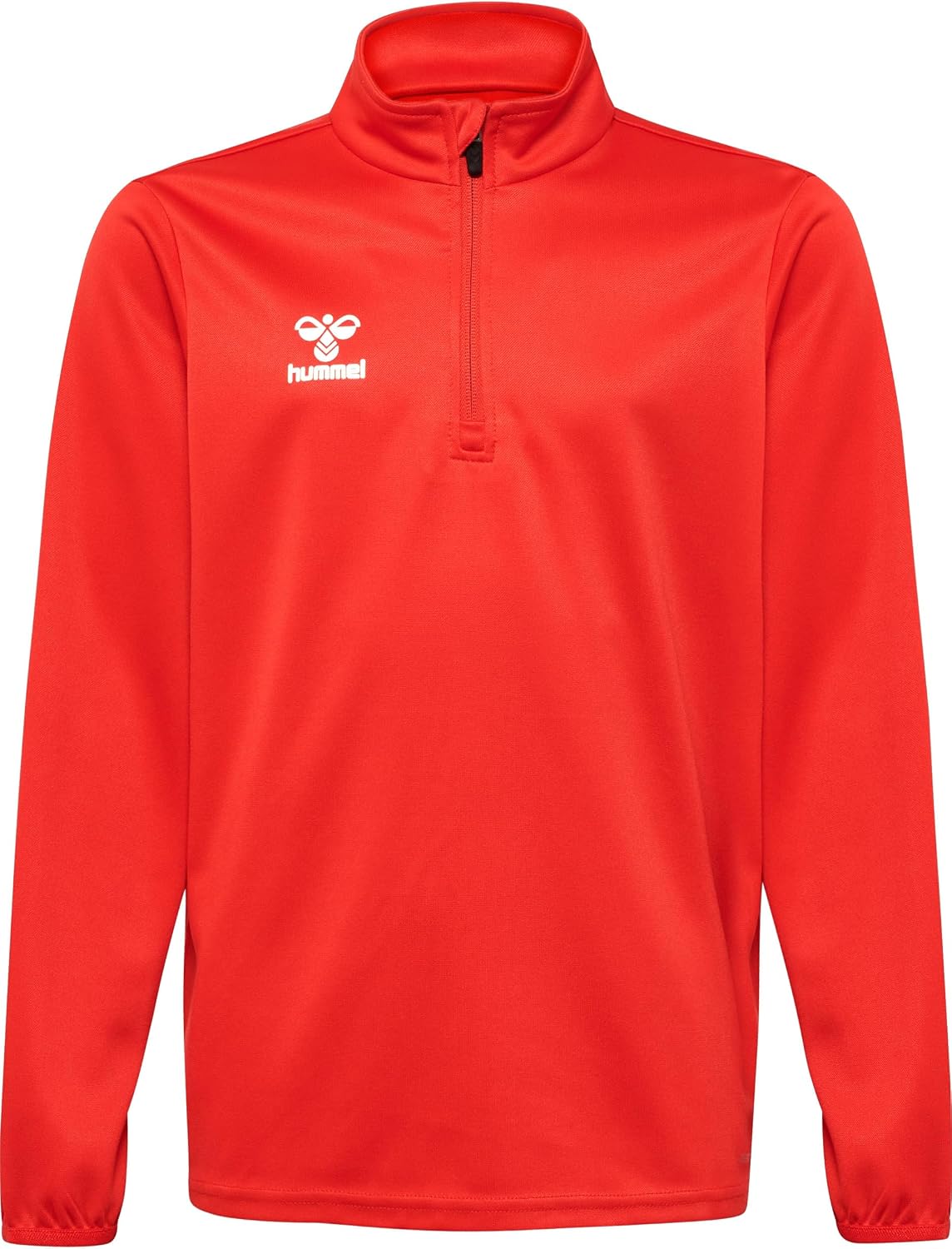 Detalle de Hummel Uni_Kids Hmlessential Half-Zip Kids Kapuzen-Sweatshirt