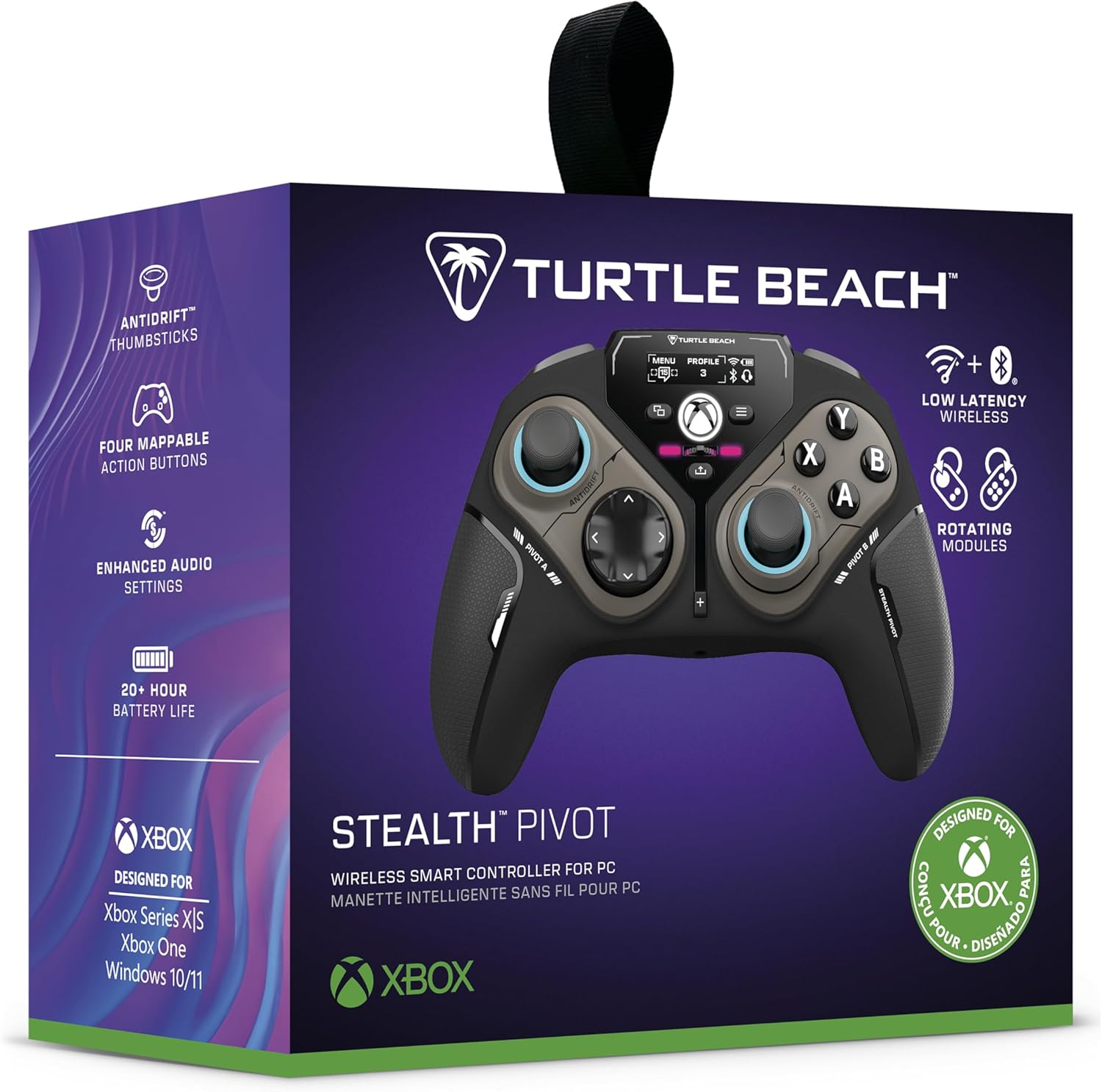 Thumbnail 6 de Turtle Beach Stealth Pivot: mando inalámbrico inteligente para PC con Windows 10/11