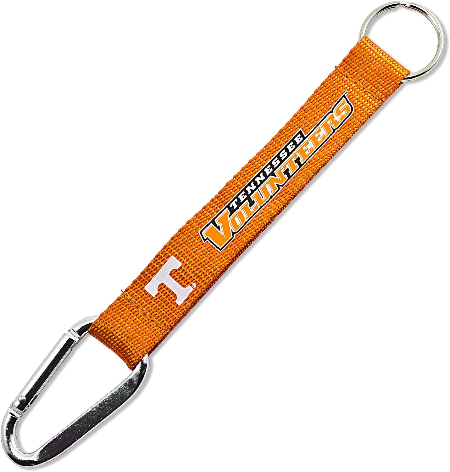 Detalle de NCAA Alabama Crimson Tide Carabiner Lanyard Keychain (Team Logo & Wordmark)