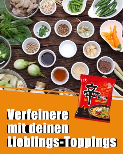 Thumbnail 4 de Nong Shim Nouilles Instantanées Shin Ramyun – Pack 20 × 120 g
