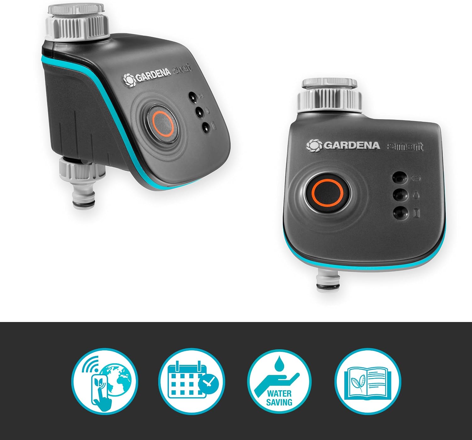 Detalle de Gardena smart Water Control (19031-20): Intelligenter Bewässerungscomputer mit App-Steuerung