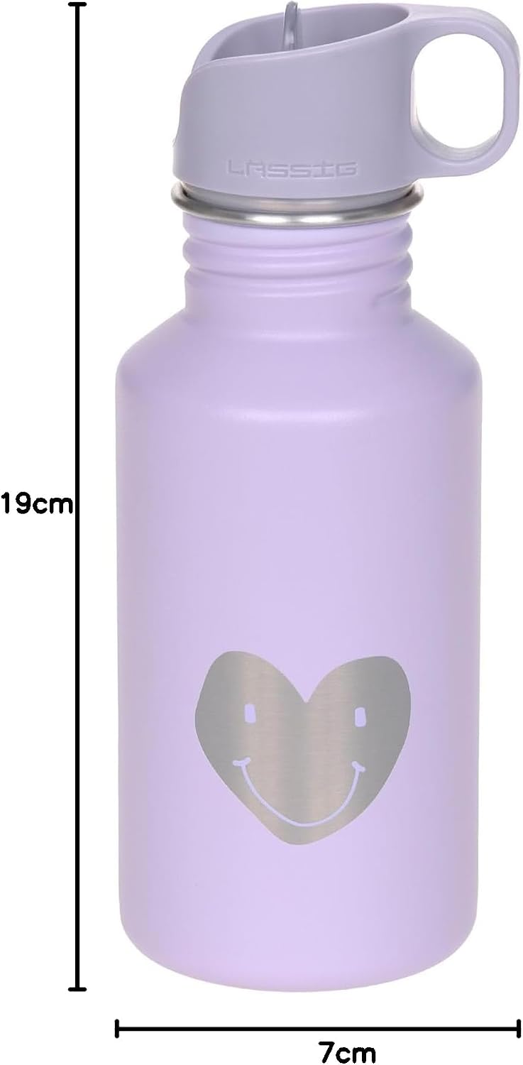 Detalle 2 de LÄSSIG 12100257012 – butelka ze stali nierdzewnej 500 ml, liliowa