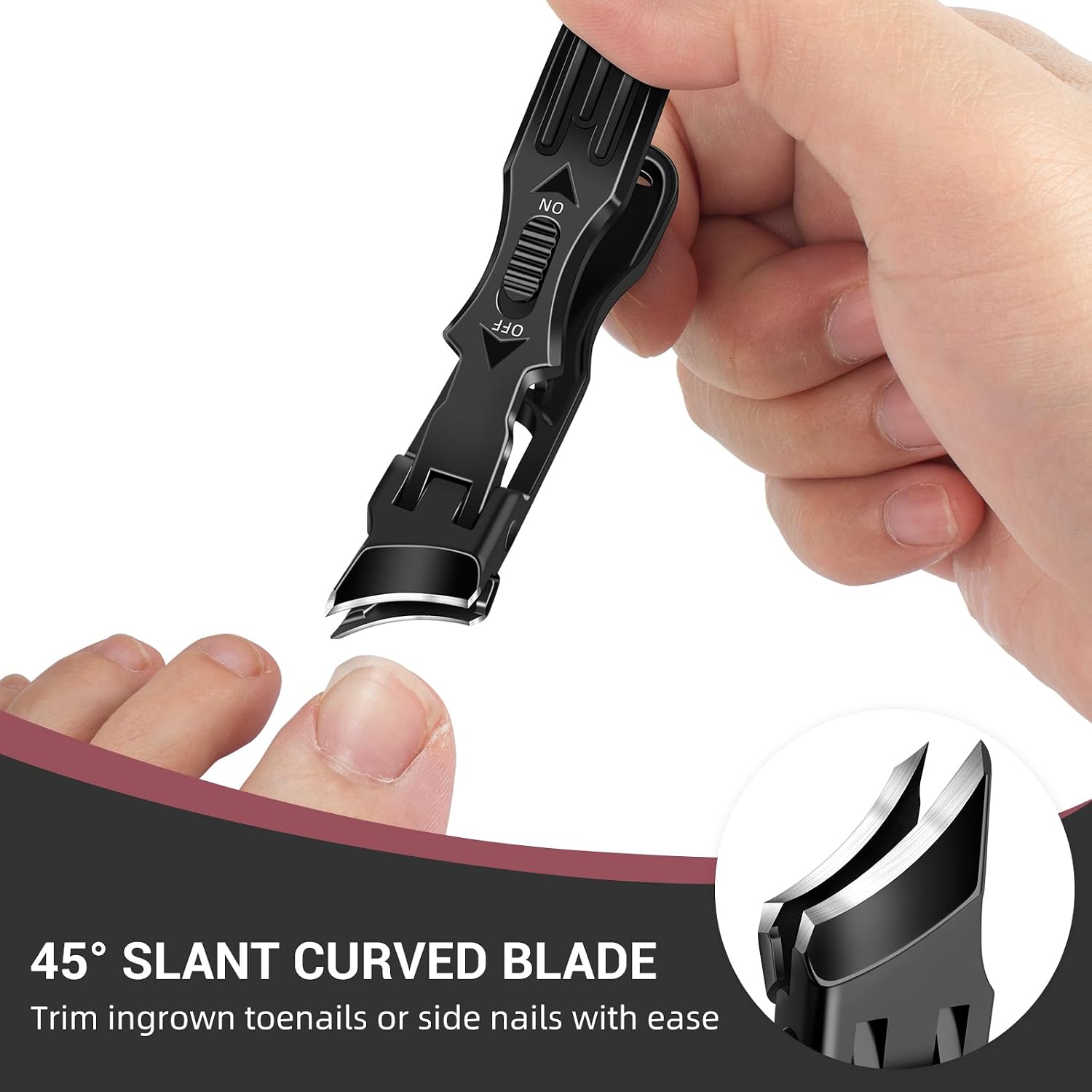 Thumbnail 1 de FUMAX Slanted Toe Nail Clippers for Thick Nails
