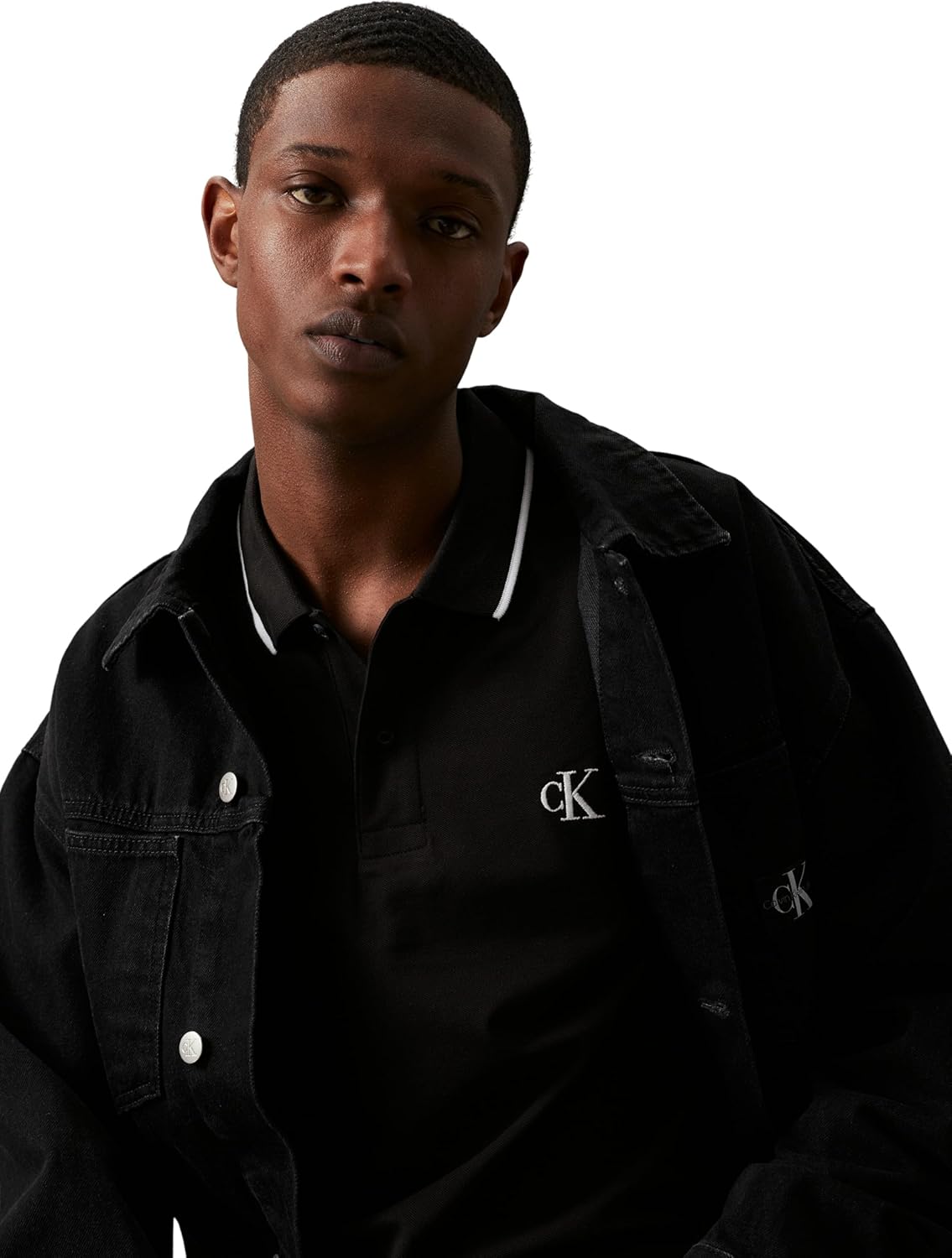 Thumbnail 2 de Polo Calvin Klein Jeans manches courtes homme – coupe ajustée minimaliste