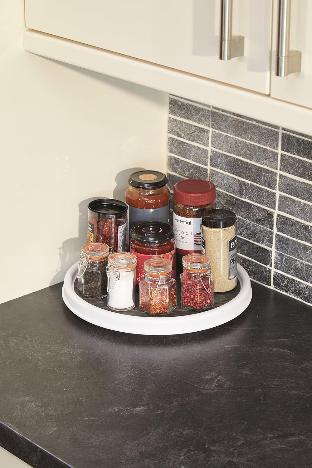 Thumbnail 1 de Copco Basics Lazy Susan Turntable, 30 cm Plastic Cupboard Organiser