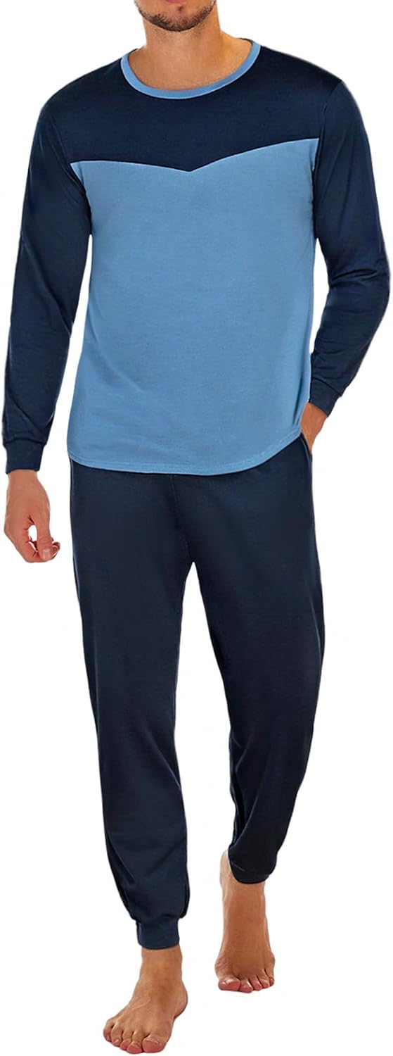 Detalle de Marvmys Pyjama Homme Long Coton S-XXL ⚙