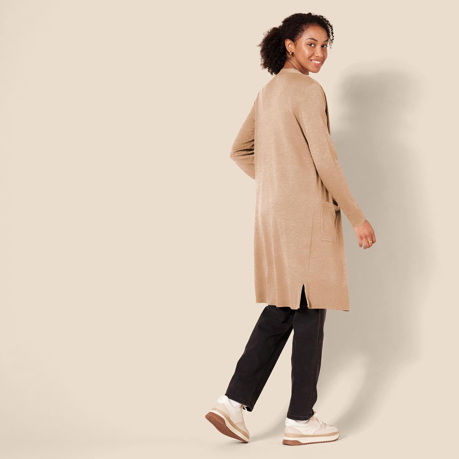 Thumbnail 2 de Amazon Essentials Lightweight Longline Cardigan