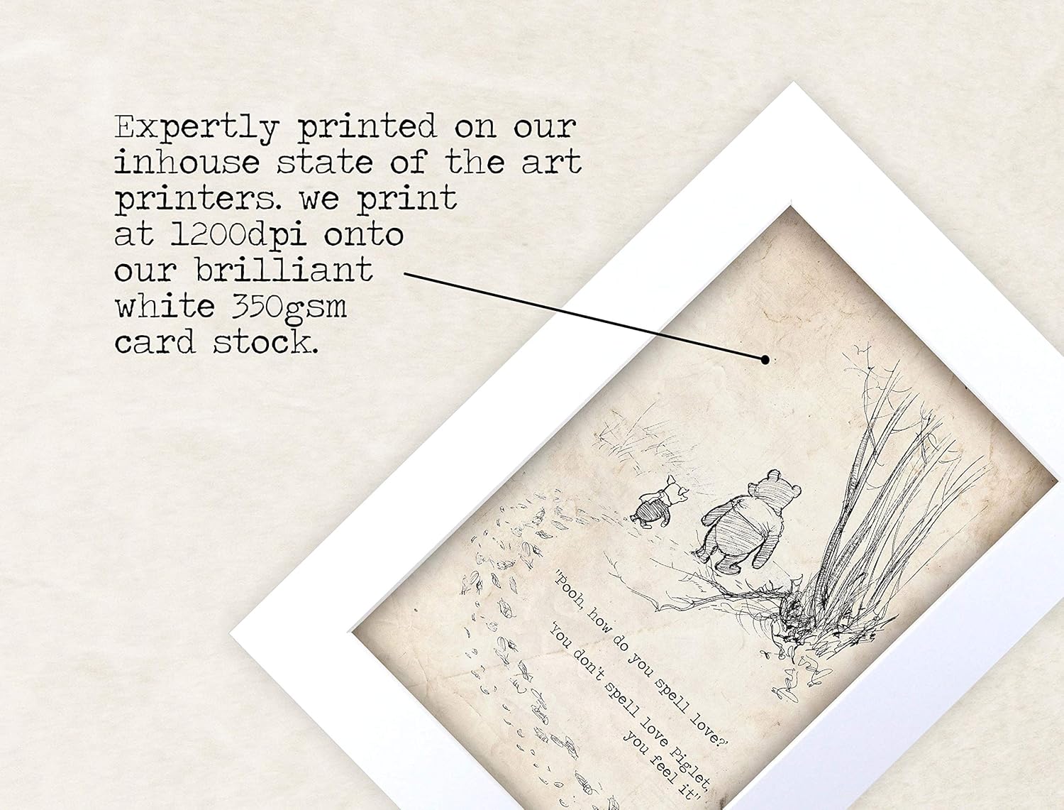 Thumbnail 1 de Winnie the Pooh: Set of 3 A4 Nursery Prints (Unframed)