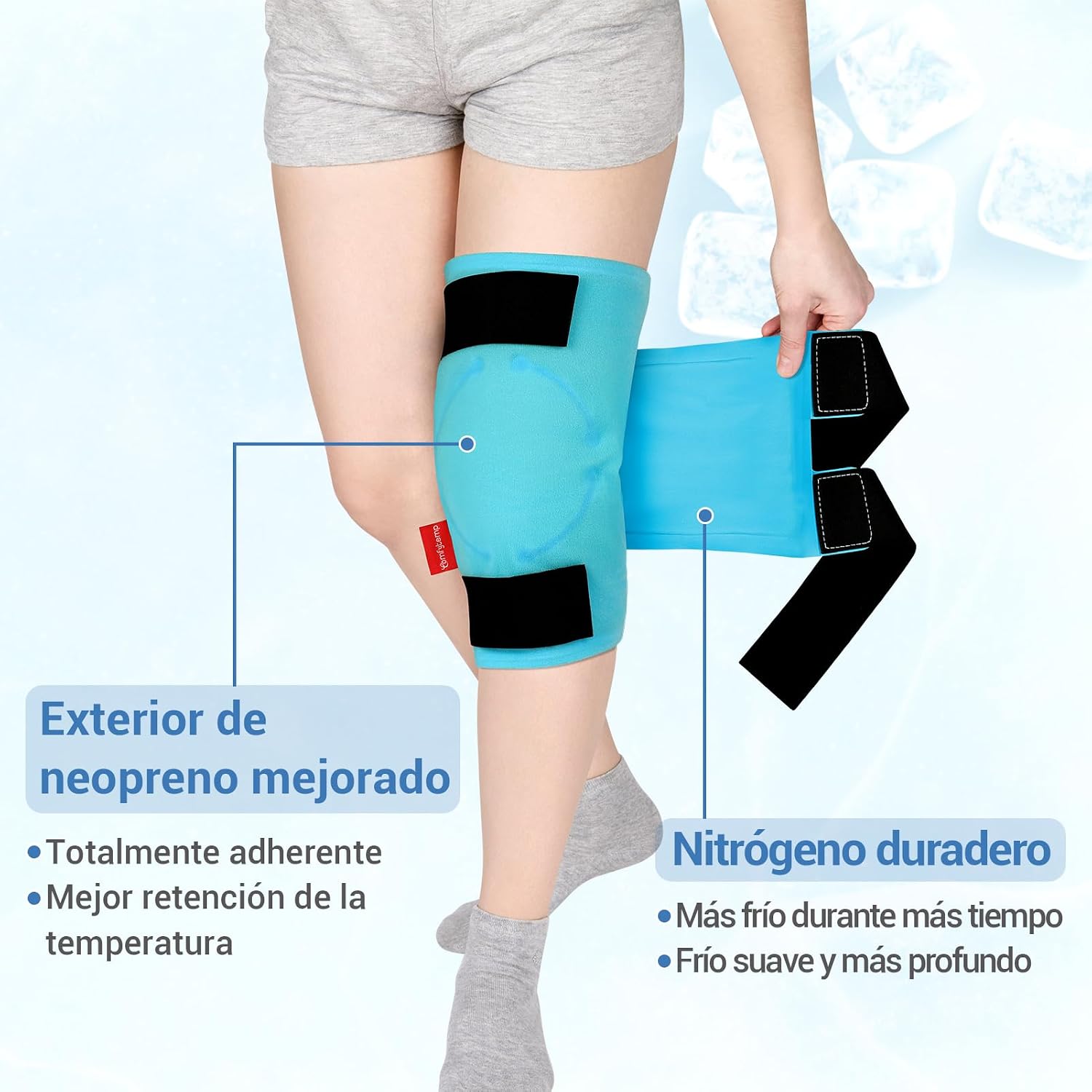 Thumbnail 5 de Comfytemp Bolsa de Hielo para Rodilla XXL 24x12