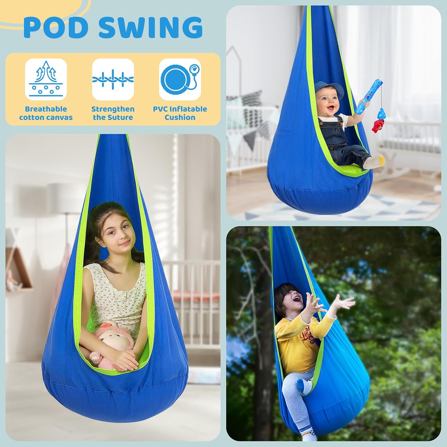 Thumbnail 1 de Swing Stand Frame for Sensory Swing Set
