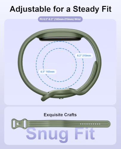 Detalle de TiMOVO Repuesto de Correas Compatibles con Google Fitbit Air (5 piezas)
