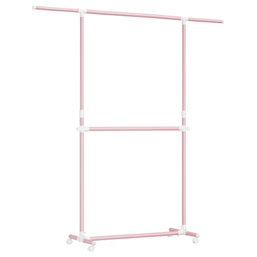SONGMICS LLR401R01 Burro de ropa extensible 113–180 cm