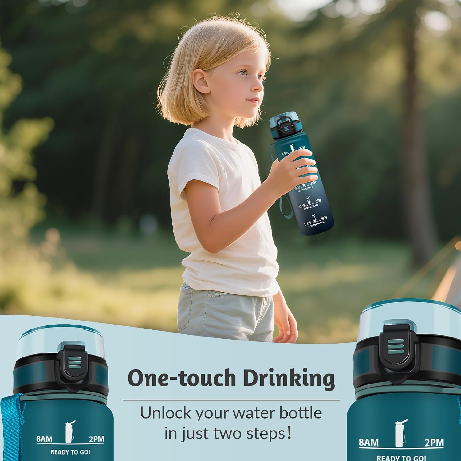 Detalle 2 de HoneyHolly Gourde 500 ml pour sport 🥤