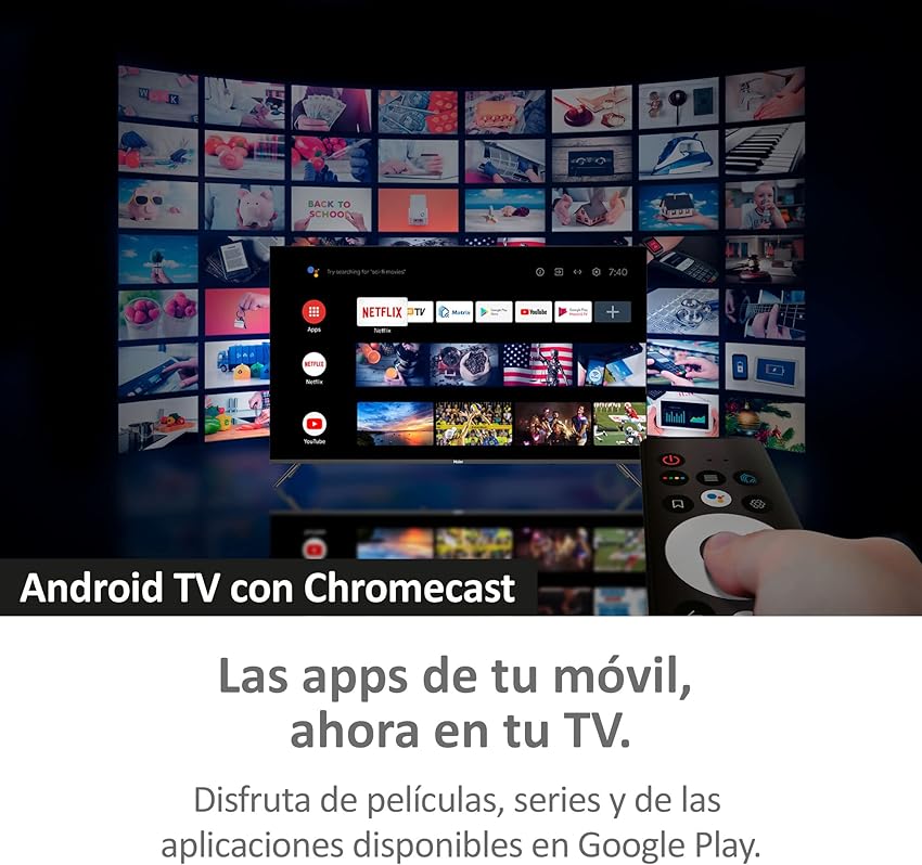 Thumbnail 5 de Haier H32K702FG 💻 Smart TV 32” Full HD, HDR, Android 11