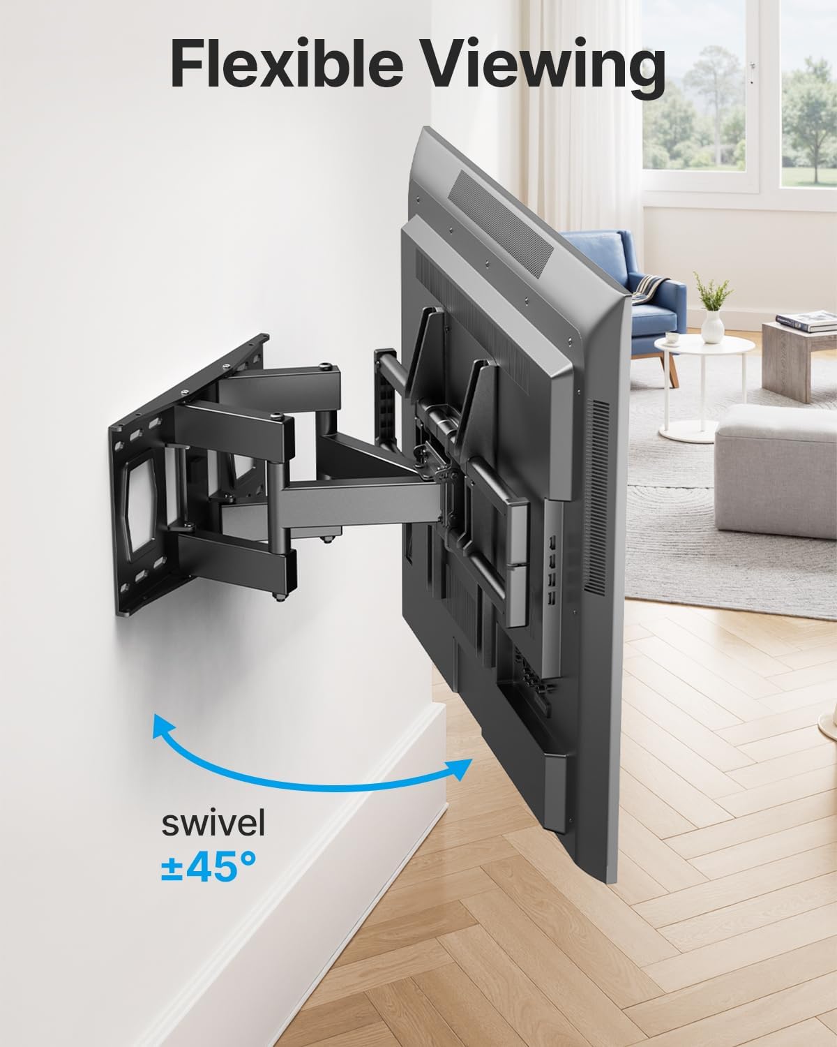 Detalle de USX STAR Full-Motion TV Wall Mount for 37–85-Inch TVs