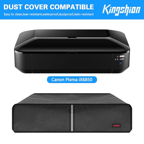 Detalle de KingShion Printer Dust Cover for Canon Pixma iX6850 (23 Inch) – Waterproof, Anti-Scratch & Pet Hair Protective Cover