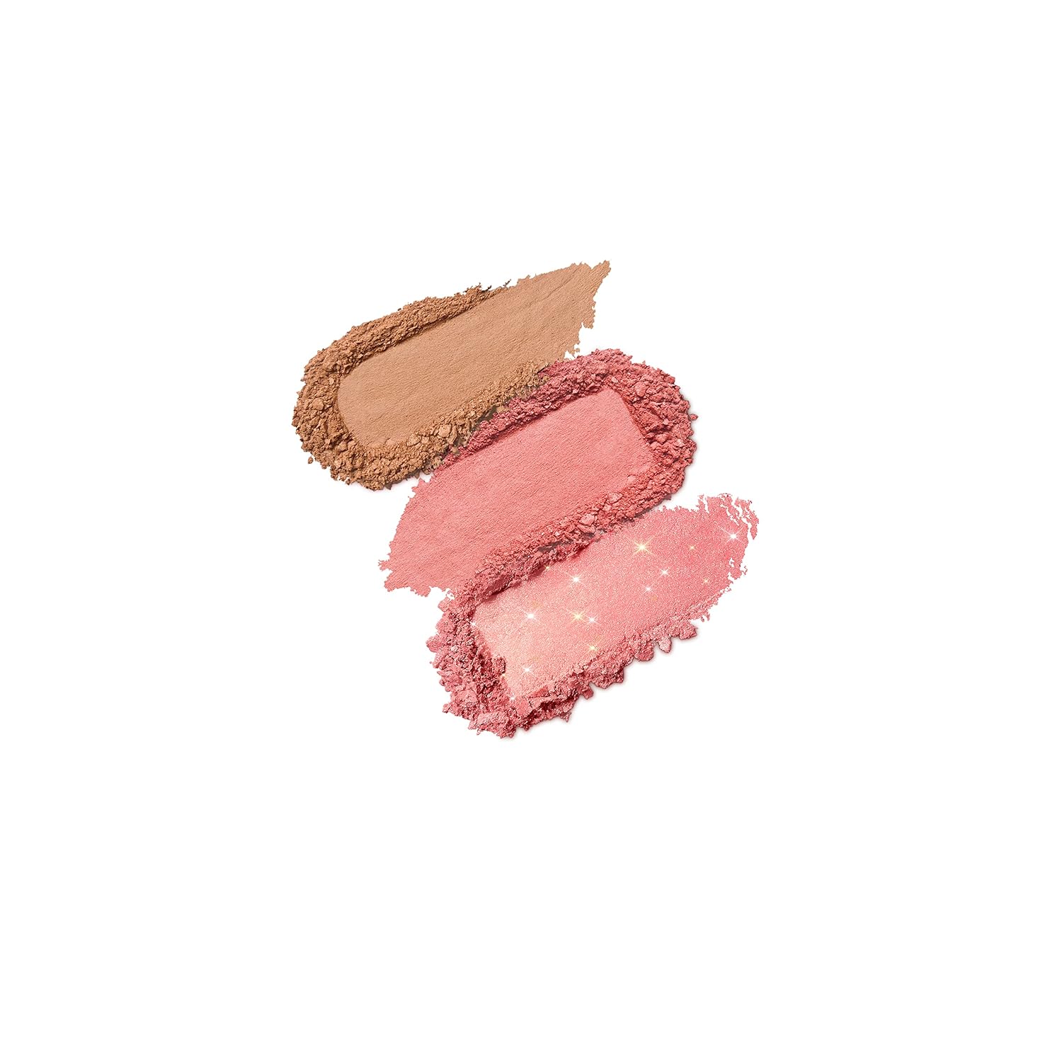Thumbnail 1 de KIKO Milano Multi Finish Trio Blush & Bronzer Palette 01 – dezentes Rouge-Duo und Bronzer im schlanken Format