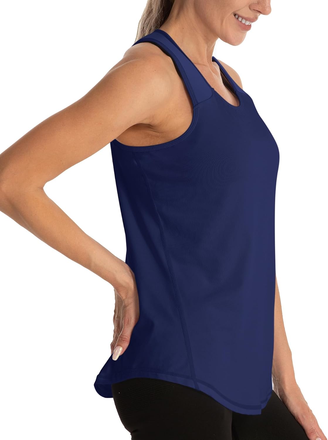 Thumbnail 2 de Dawnrole Yoga gym top with racerback