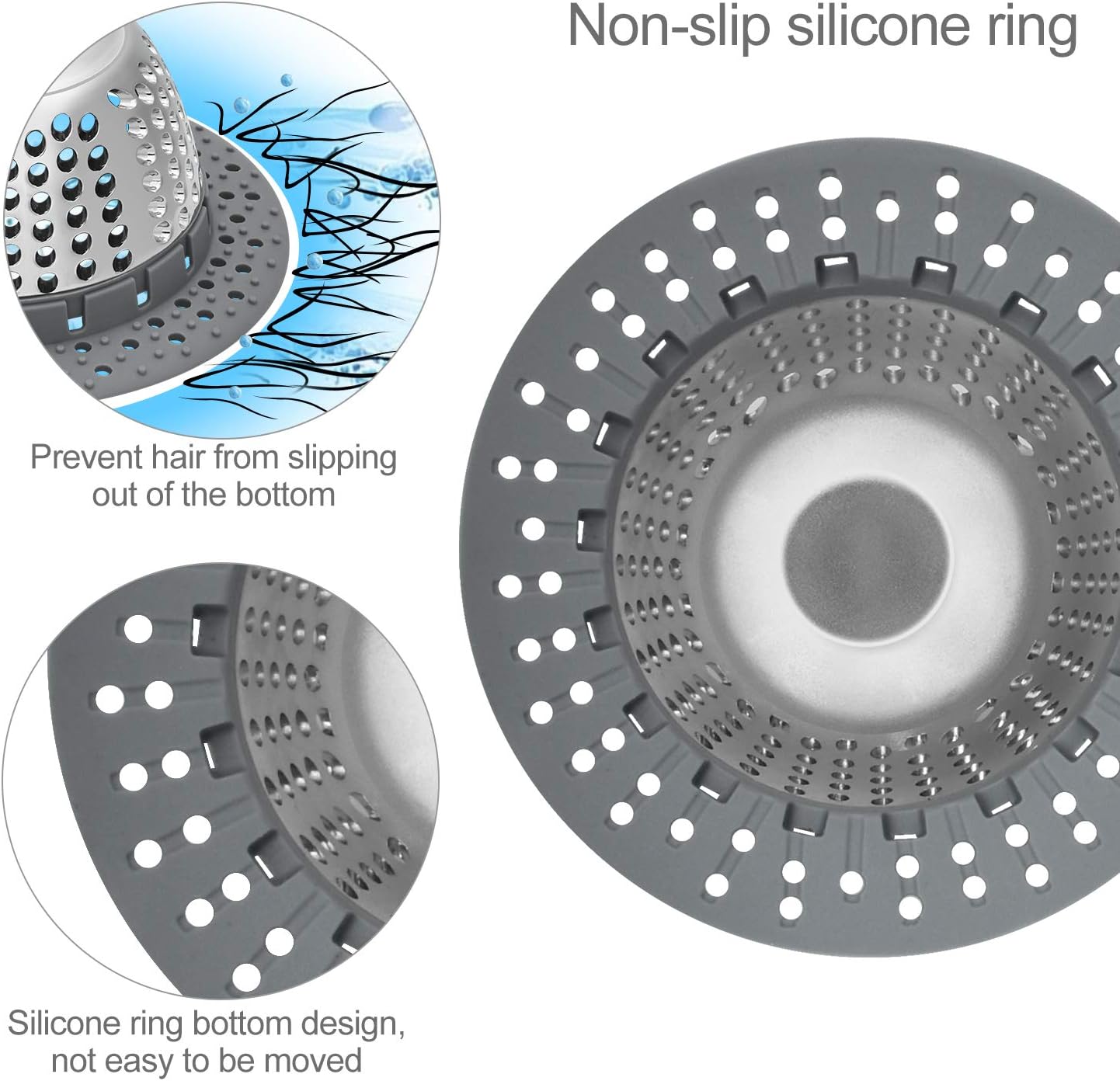 Thumbnail 4 de LEKEYE Drain Protector, Stainless Steel
