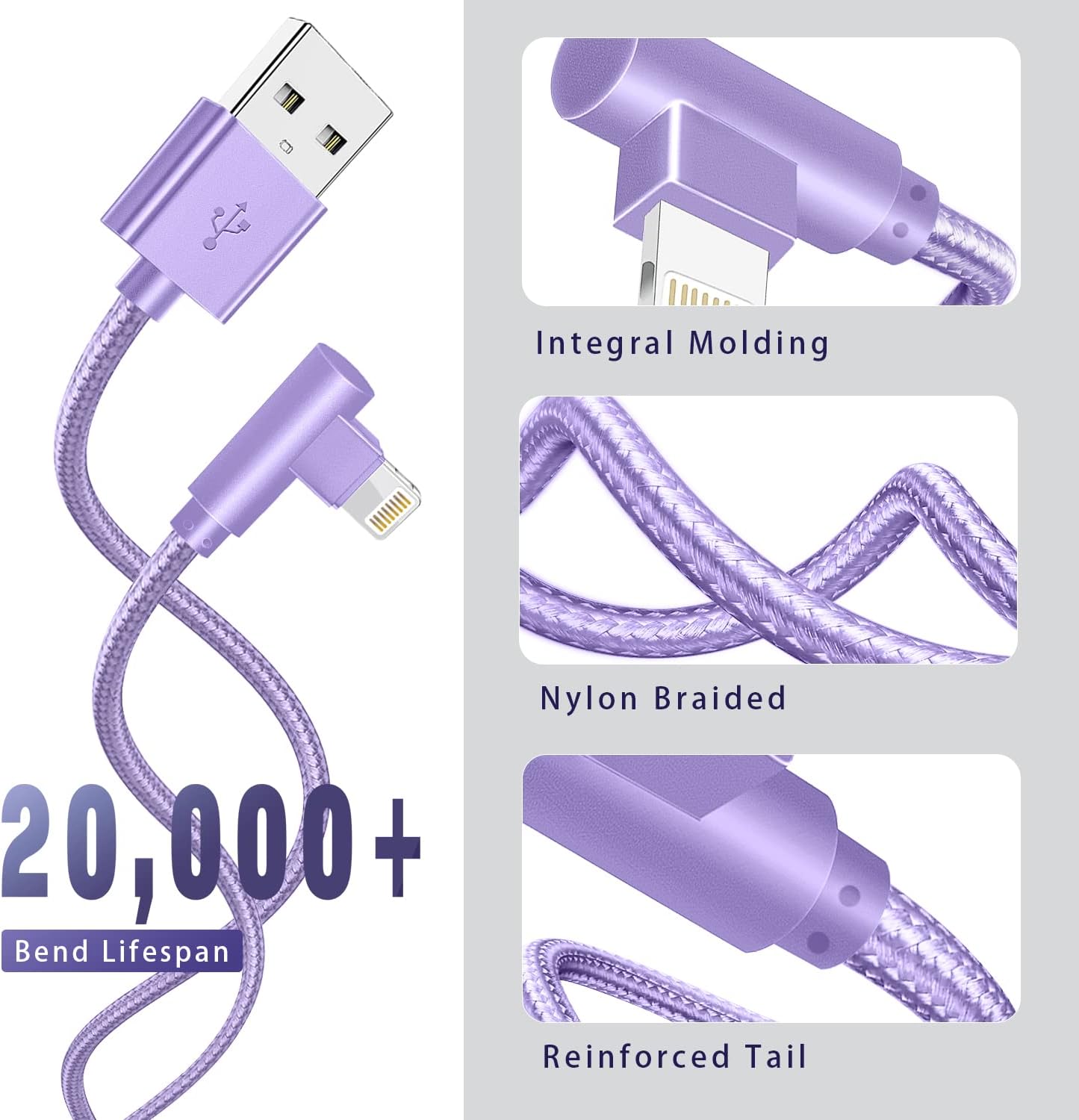 Thumbnail 1 de iPhone Charger 6FT Fast Charging Cable