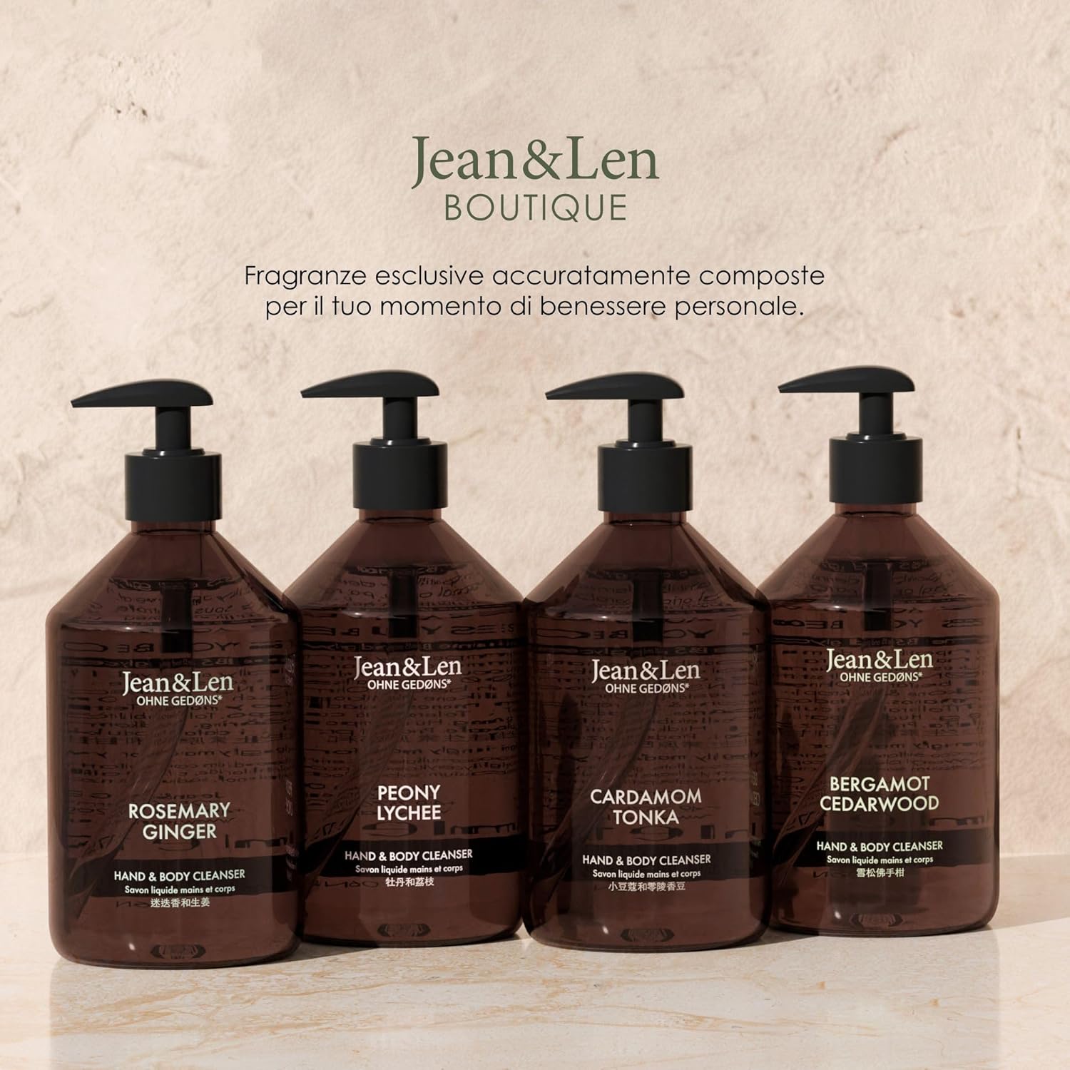 Thumbnail 6 de Jean & Len Detergente Corpo e Mani Rosemary & Ginger 500 ml