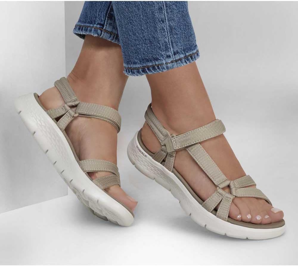Thumbnail 4 de Skechers GO WALK FLEX Sandal Sunshine – damsandal med stickad ovandel och ULTRA GO-dämpning