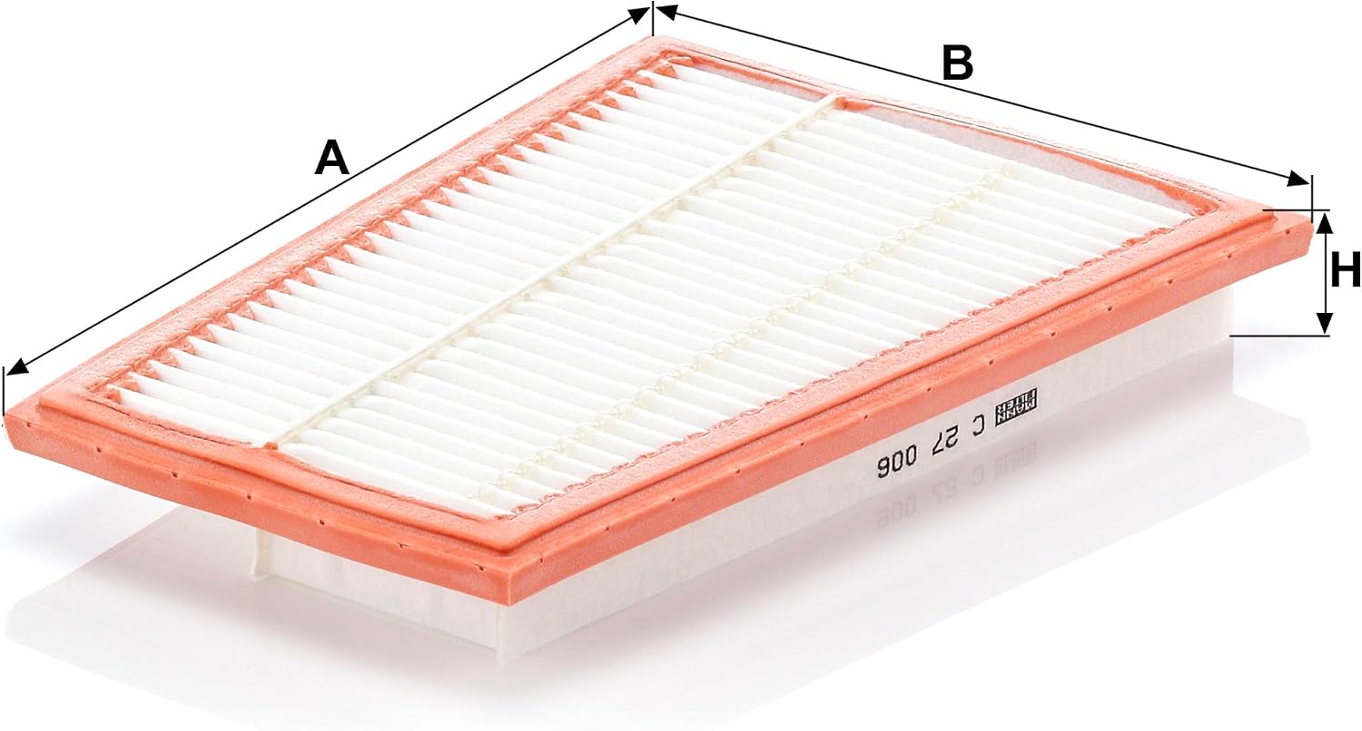 Detalle de MANN-FILTER C 27 006 filtre air 273 mm đź›