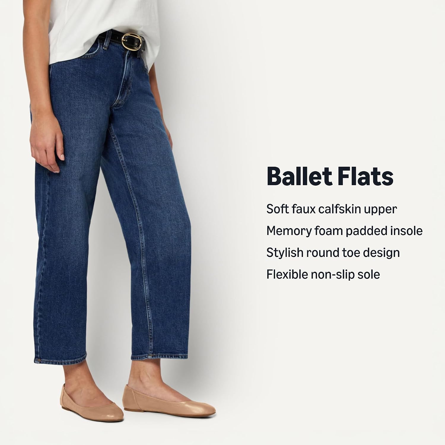 Detalle de Belice Ballet Flats Comfort Slip-On